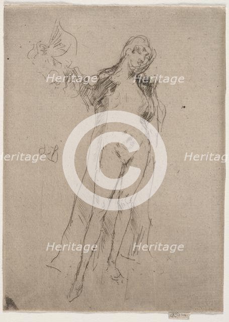 The Fan (Model No. 3). Creator: James McNeill Whistler (American, 1834-1903).