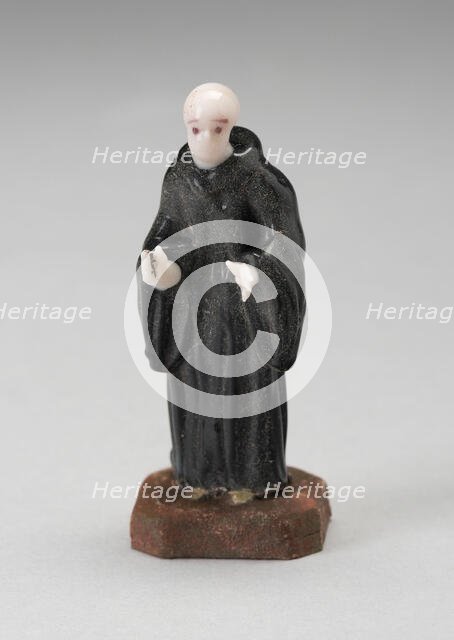 Monk, France, Late 18th to 19th century. Creator: Verres de Nevers.