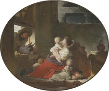 L'heureuse fécondité (Happy fertility), 1770s. Creator: Fragonard, Jean Honoré (1732-1806).