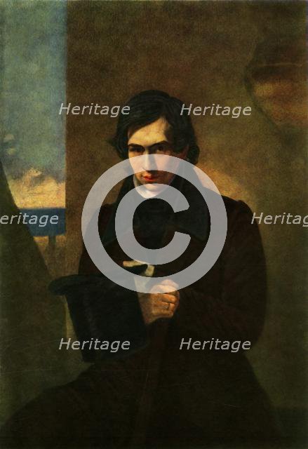 'Portrait of the Poet Nestor Vasilyevich Kukolnik', 1836, (1965).  Creator: Karl Briullov.