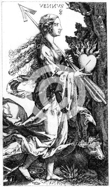 'Venus', c1520s (1849).Artist: Jacob Binck