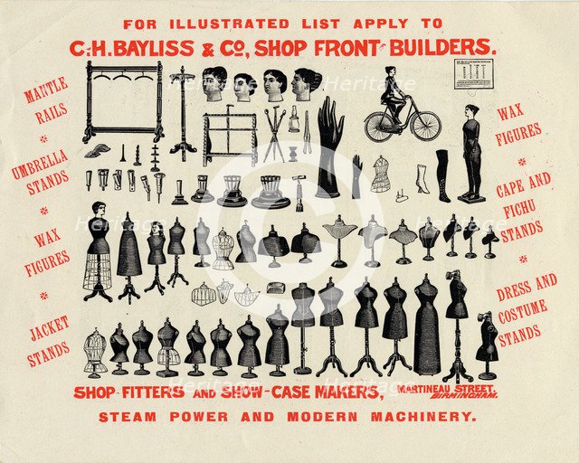 C.H.Bayliss & Co - ladies shop dressing, 19th century. Artist: Unknown