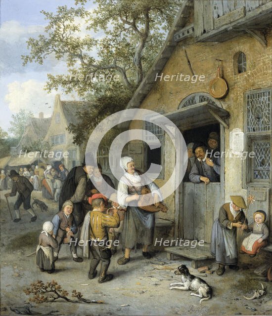 Country Kermis, 1680-1704. Creator: Cornelis Dusart.