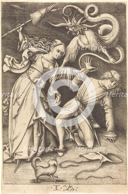 The Angry Wife, c. 1495/1503. Creator: Israhel van Meckenem.