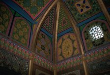 Interior decoration of the Emir's palace in Bukhara. Artist: Unknown