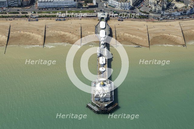 Eastbourne Pier, Eastbourne, East Sussex, 2024. Creators: Damian Grady, Eugenius Birch.