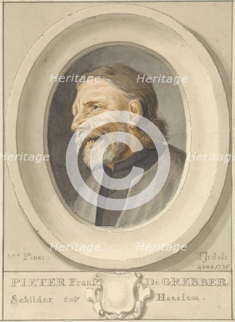 Portrait of Pieter Fransz de Greber, 1736. Creator: Tako Hajo Jelgersma.