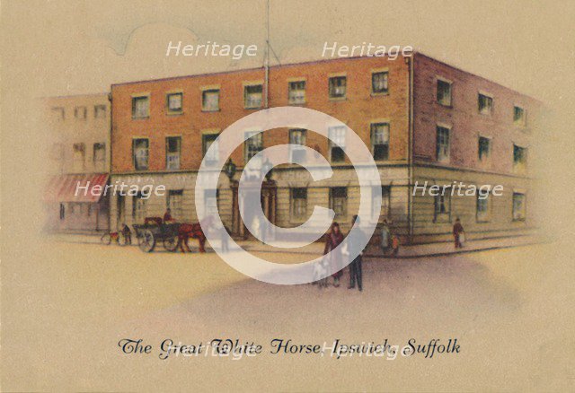 'The Great White Horse, Ipswich, Suffolk', 1939. Artist: Unknown.