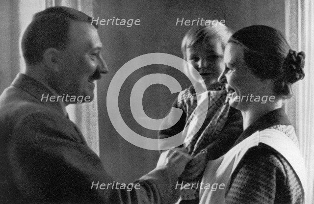 'The joy of motherhood', 1936. Artist: Unknown