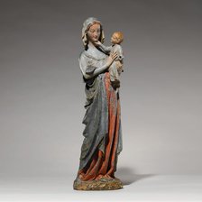 Devotional Statuette of the Virgin and Child, French, ca. 1250-70. Creator: Unknown.
