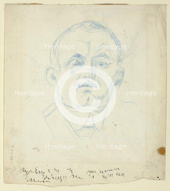 Self-Portrait, n.d. Creator: Edvard Munch.