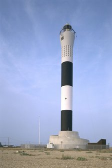 Dungeness lighthouse, Shepway, Kent, 1997. Artist: N Corrie