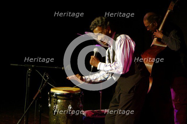 Frank Holder and Val Mannix, Hawth, Crawley, West Sussex, March 19, 2017. Artist: Brian O'Connor.