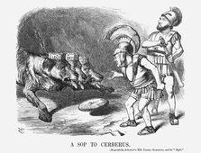 'A Sop to Cerberus', 1872. Artist: Joseph Swain