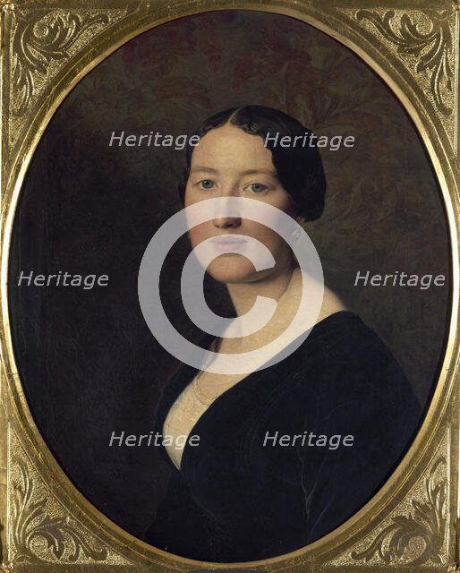 Portrait of Madame Josef Bayer, 1854. Creator: Ferdinand Georg Waldmuller.