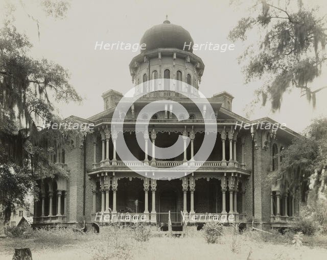Longwood, Natchez, Adams County, Mississippi, 1938. Creator: Frances Benjamin Johnston.