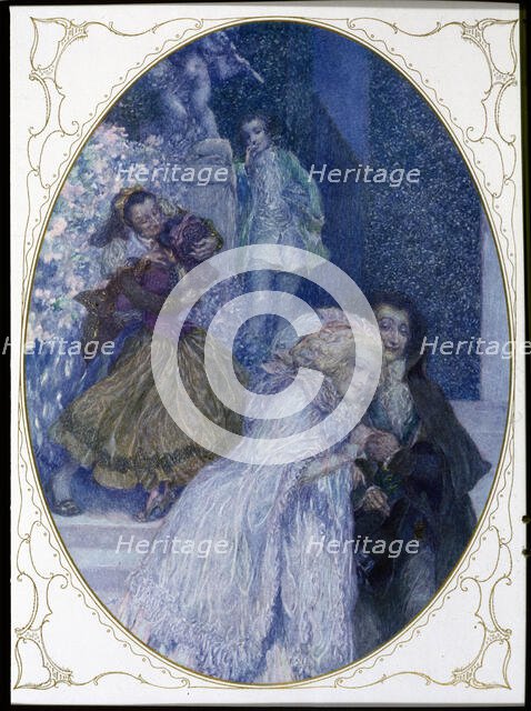 Scene from the work 'The Marriage of Figaro', 1910, composed in 1786 by Mozart. Creator: MOZART, W.A. (1756 - 1791).