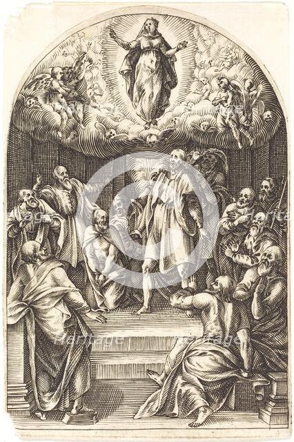 The Assumption, 1608/1611. Creator: Jacques Callot.