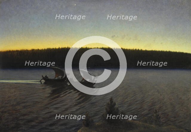 In Days of Yore, 1897. Creator: Henrik August Ankarcrona.