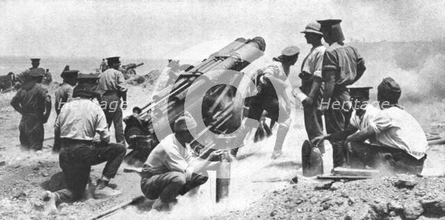 'L'expedition des Dardanelles, Entre Seddul-Bahr et Krithia..., 1915 (1924). Creator: Unknown.