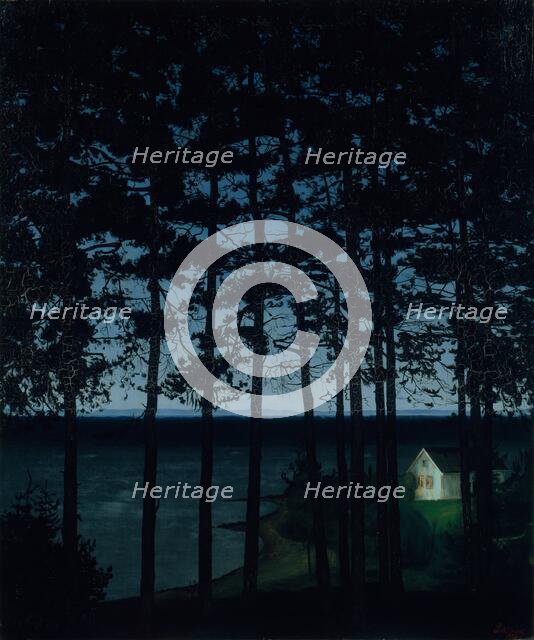 Fisherman's Cottage, 1906. Creator: Harald Sohlberg.