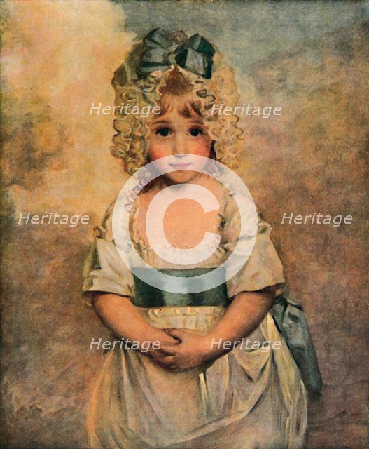 'Charlotte Augusta Papendiek at the Age of Five', 1788, (1914). Creator: John Hoppner.