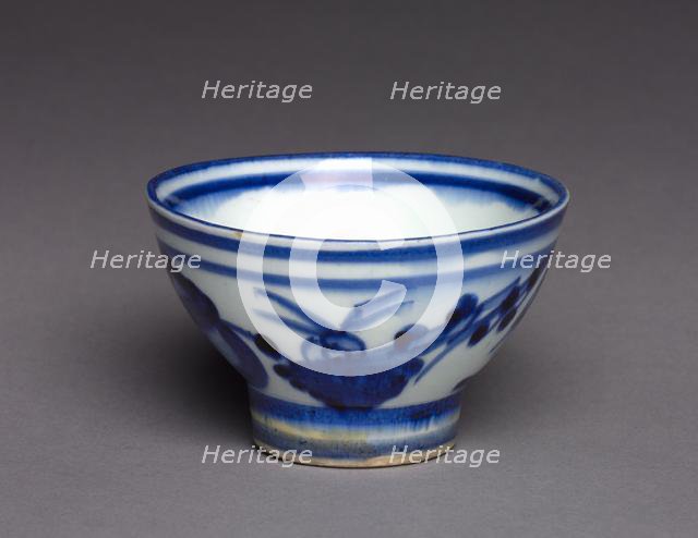 Tea Bowl, 1800s ?. Creator: Chantilly Porcelain Factory (French).
