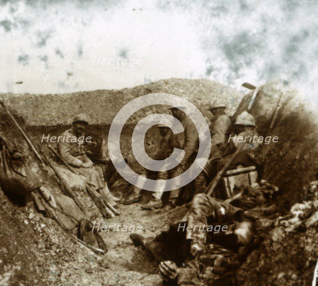 After counter-attack, c1914-c1918. Artist: Unknown.