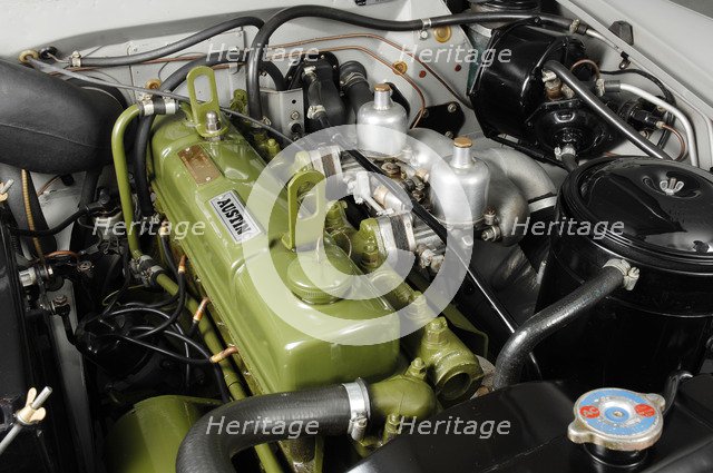 1960 Austin Westminster A99 engine bay. Artist: Unknown.