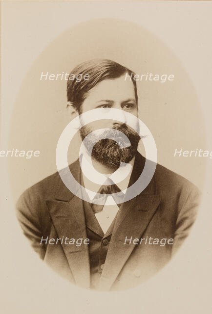 Portrait of Sigmund Freud, 1891. Creator: Anonymous.