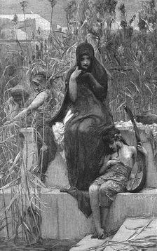 ''Pictures of the Year VIII, By the Waters of Babylon', 1888. Creator: Arthur Hacker.