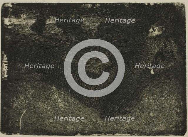 On the Ice, 1898. Creator: Anders Leonard Zorn.