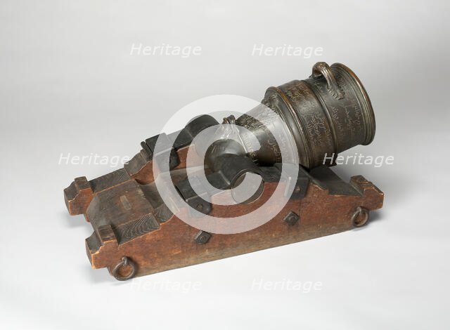 Mortar on Carriage, Nuremberg, 1753. Creator: Unknown.