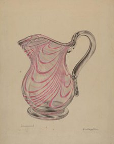 Cream Pitcher, c. 1936. Creator: John Tarantino.