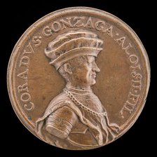 Corrado Gonzaga, 1268-1360, Captain of Mantua, early 16th century. Creator: Unknown.