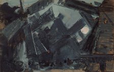 Stage design for the ballet Don Quijote by L. Minkus, 1900. Artist: Korovin, Konstantin Alexeyevich (1861-1939)