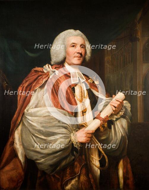 Portrait Of Dr John Thomas, Bishop Of Rochester, 1782. Creator: Sir Joshua Reynolds.