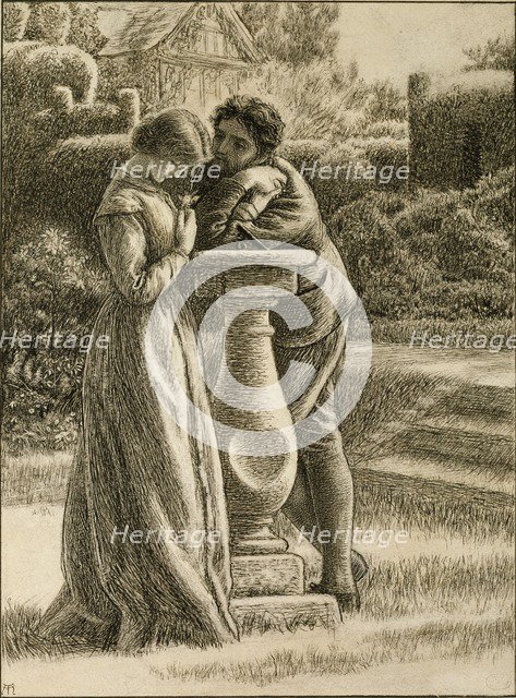 The Dial, 1871. Artist: Arthur Hughes.