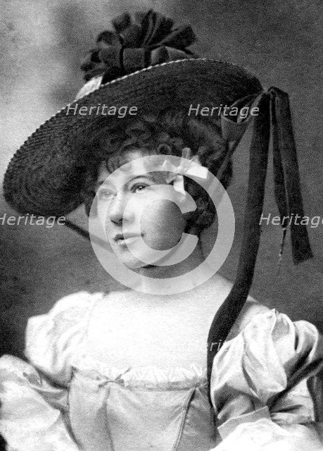 Marie Tempest, British actress, 1903.Artist: Biograph Studio