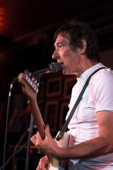 Steve Diggle, Buzzcocks live at 100 Club, London, Jun 2023. Creator: Annapaola Marchesani.