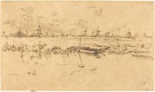 Zaandam, 1889. Creator: James Abbott McNeill Whistler.