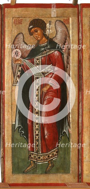 The Archangel Gabriel, 1645. Artist: Fomin, Terenty (active 1646–1670)