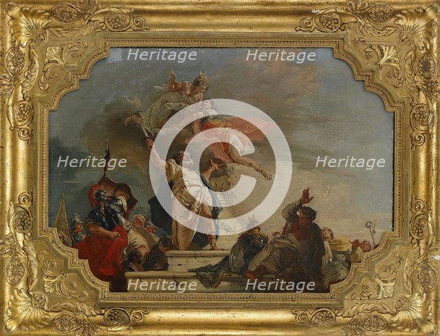 The Sacrifice of Iphigenia, 18th century. Artist: Fontebasso, Francesco (1709-1769)