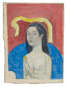 Portrait of the Artist’s Mother (Eve), 1889/90. Creator: Paul Gauguin.