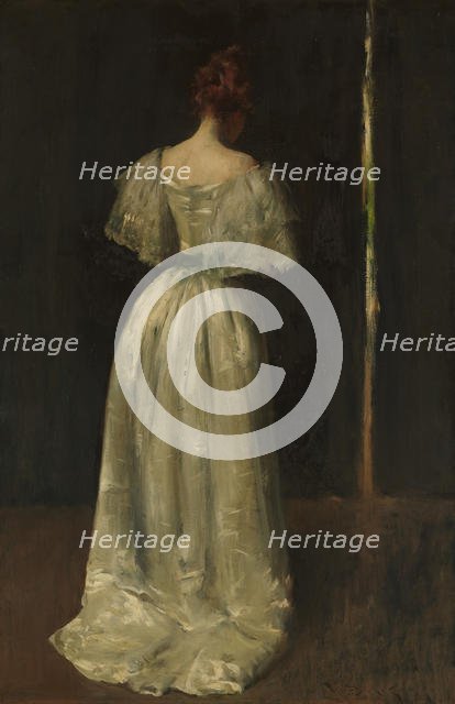Seventeenth Century Lady, ca. 1895. Creator: William Merritt Chase.