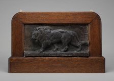Lion of the July Column, 1836. Creator: Antoine-Louis Barye.