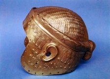 Gold helmet from Mesopotamia, 2500 BC. Artist: Unknown