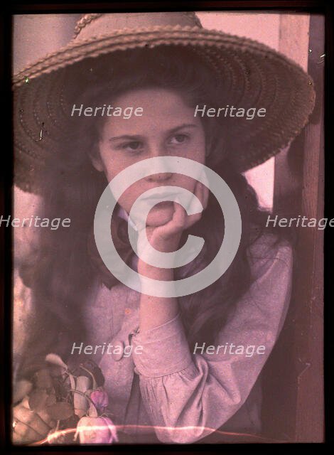 Kitty Stieglitz, c. 1907. Creator: Alfred Stieglitz.