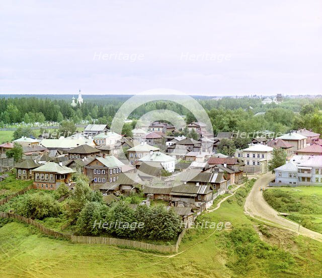 Razgulay, outskirts of the city of Perm, 1910. Creator: Sergey Mikhaylovich Prokudin-Gorsky.