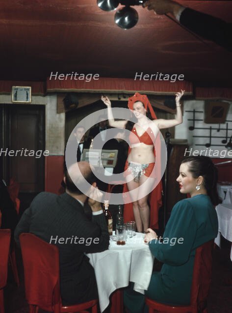 Portrait of Lois de Fee, Club Nocturne, New York, N.Y., ca. July 1948. Creator: William Paul Gottlieb.